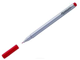 Feutre Faber Castell Fin Pen Rouge  0.4