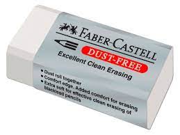 Gomme Faber Castell  Blanche