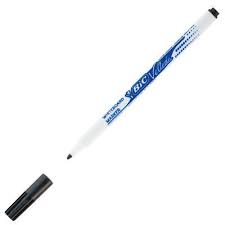 Marqueur effaçable à sec Velleda Noir