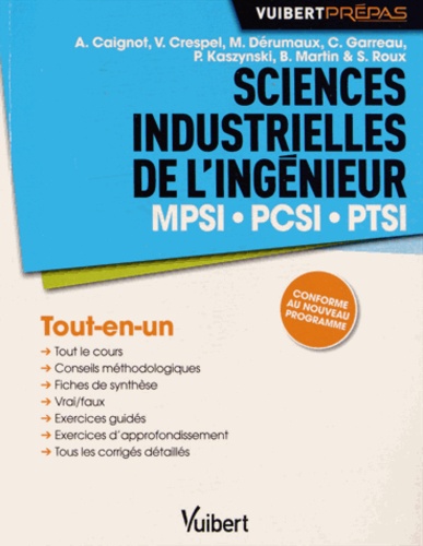 Sciences industrielles pour l'ingénieur MPSI PCSI PTSI