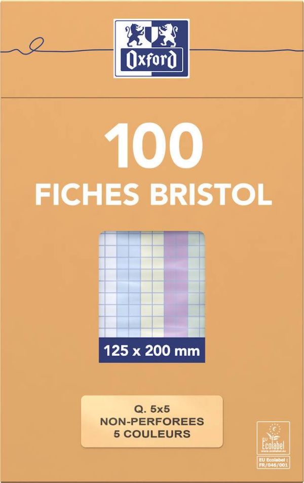 Fiches Bristol Oxford  - 13*21
