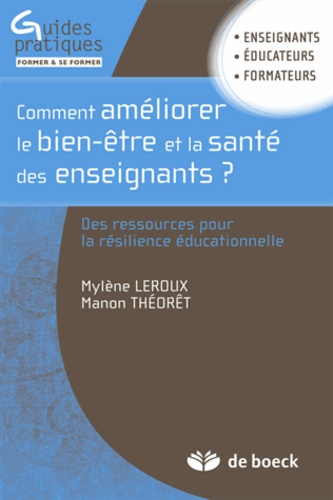 Comment améliorer le bien-être et la santé  - Des enseignants des ressources pour la résilience éducative