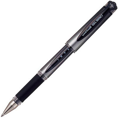 Stylo UB Gel Impact 1,0 Noir