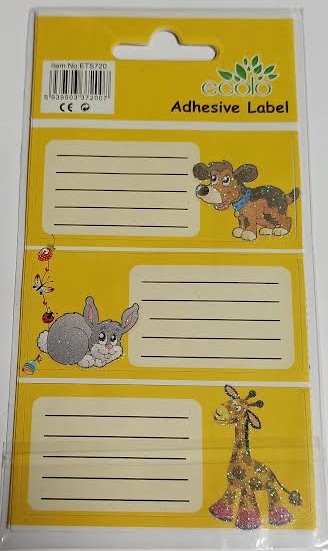 Etiquette scolaire H-Tone 