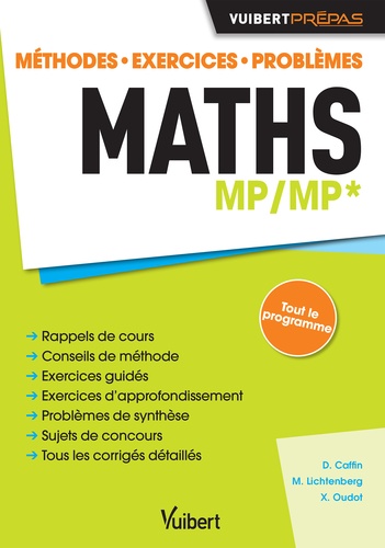 Maths MP/MP* - Méthodes, Exercices, Problèmes