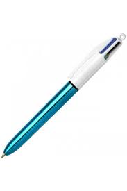 Stylo à bille Bic 4 Couleur Shine