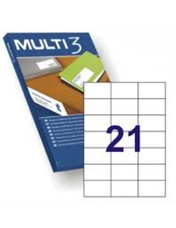 Etiquettes Multi3  - A4 - 70 x 42,4 mm