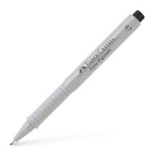 FEUTRE ECCO PIGMENT FINE LINER NOIR 0,7 Faber Castell