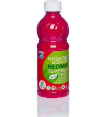 Peinture Gouache Lefranc & Bourgeois  - Rouge - 500ml