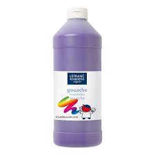 Peinture Gouache Lefranc &amp; Bourgeois  - Violet - 1L
