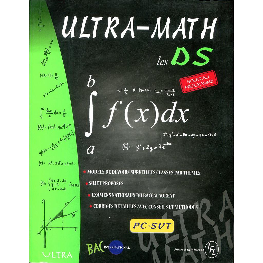 Ultra Math 2 BAC Siences Exp