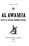 AL AWAMIA    Revue de la  Recherche Agronomique Marocaine