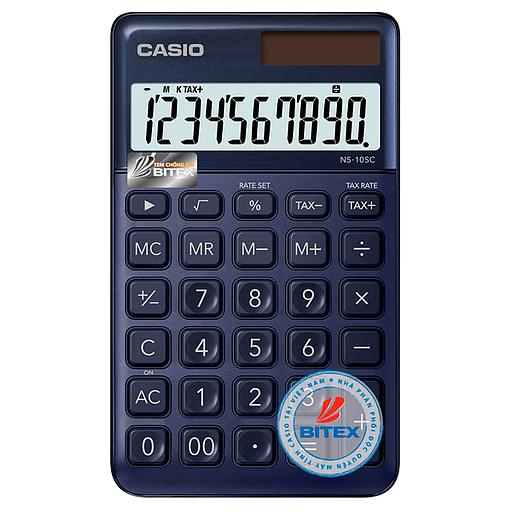 Calculatrice NS-10SC Bleu