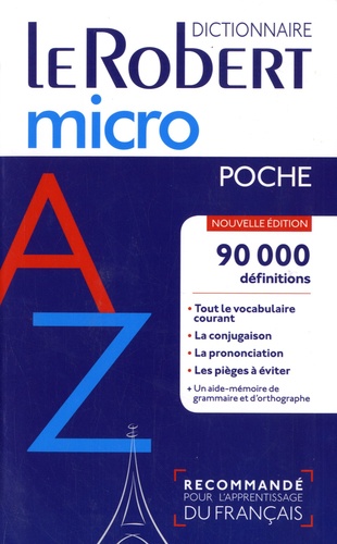 Dictionnaire Le Robert Micro Poche - NE 2018