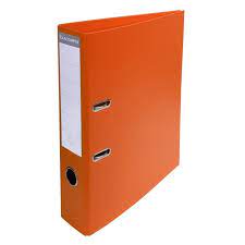 Classeur a Levier Orange 8CM Exacompta