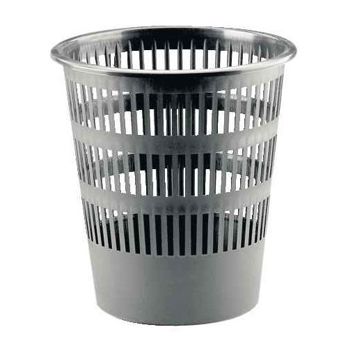 Corbeille à Papier en Plastique Gris