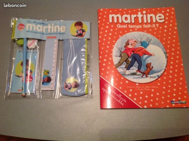 Martine quel temps fait-il ? ( 40 autocollants repositionnables)