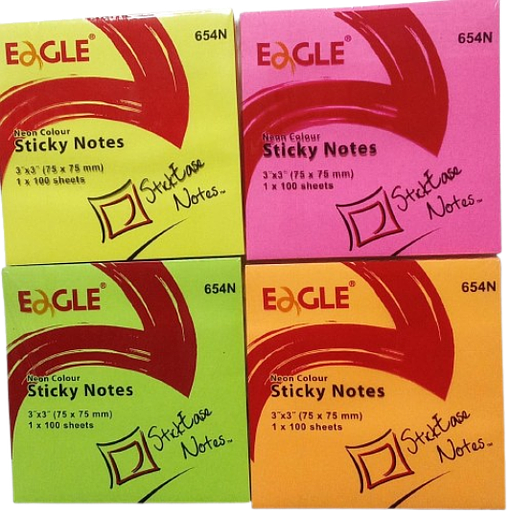Post-it Eagle J-R-V-Or -75x75