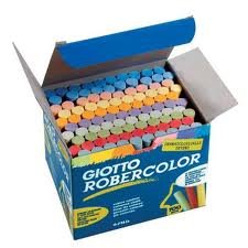Craie Robercolor Giotto  - Couleur - Paquet de 100