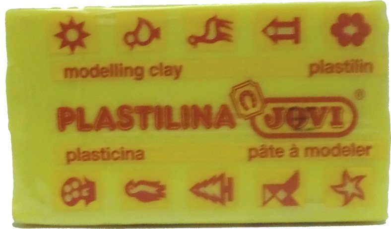 Pâte à modeler Jovi  - Unité - Jaune