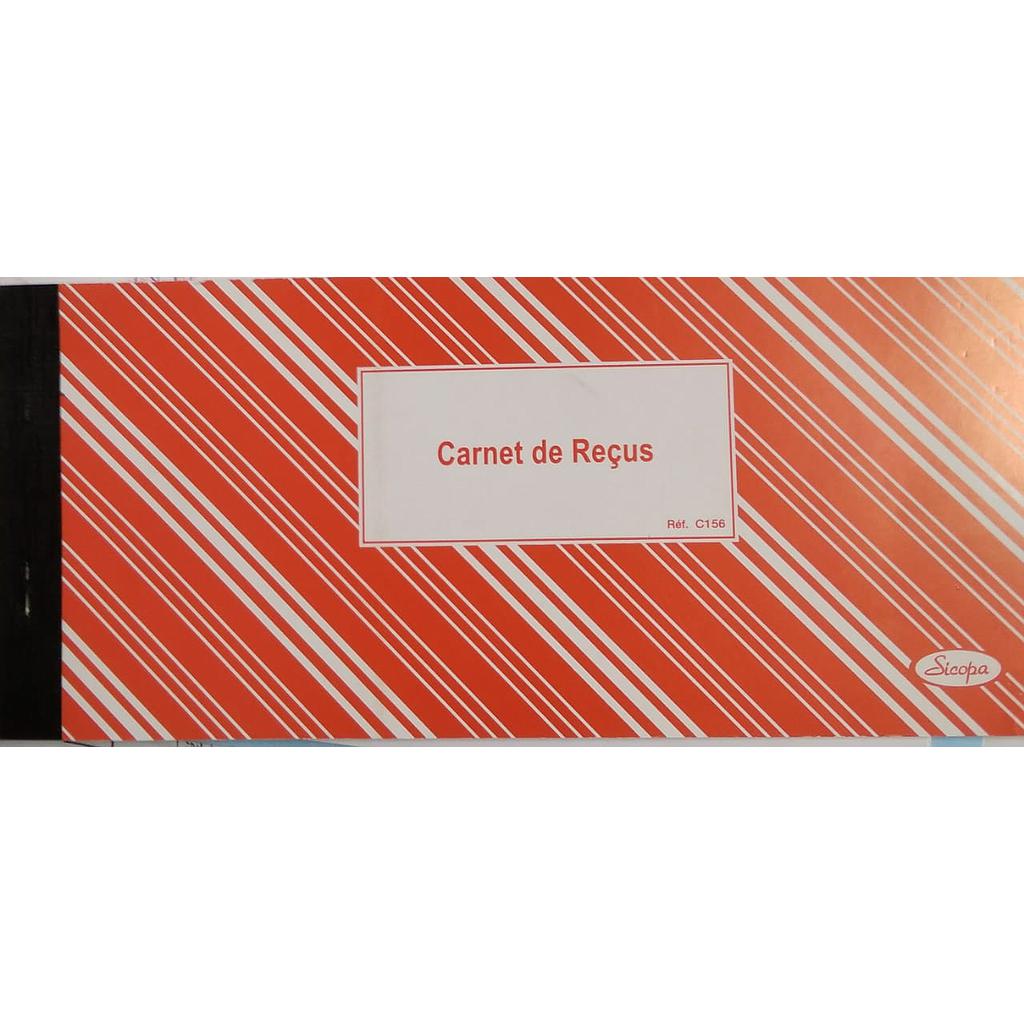 Carnet C156 - Carnet de reçus