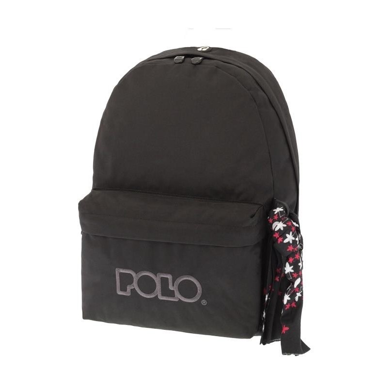 Sac à dos Polo +Scarf Noir