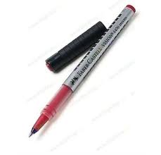 Stylo Roller Vision 1476 Encre Liquide Rouge