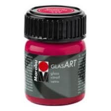 Peinture pour vitrail Marabu GlasArt  - 15ml - Transparente - Unité