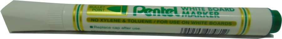 Marqueur effaçable à sec Pentel  - Vert - Pointe ronde - Unité