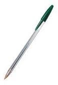 Stylo à bille Bic Cristal - Vert