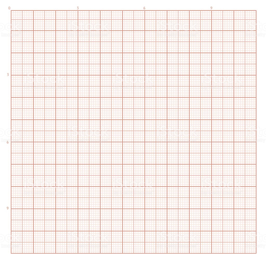 Papier milimétré  - A4 - Paquet de 100