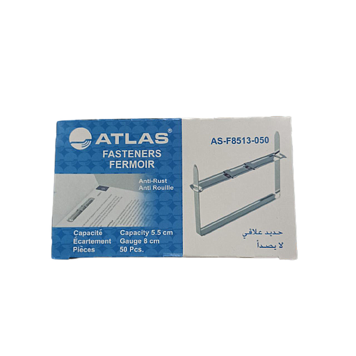Attache Géométrique Atlas 5cm Métal 50 PCS