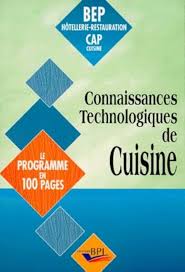 Connaissances technologiques de cuisine - Cahier d'exercices