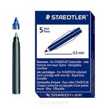 Cartouche d'encre Staedtler  - Bleue - Grande - Etui de 5