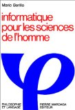 Informatique pour les sciences de l'homme
