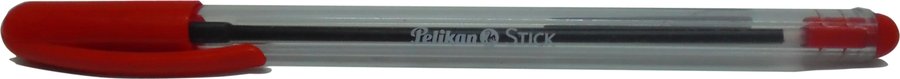 Stylo à bille Pelikan Stick  - Pointe Moyenne - Rouge - Unité
