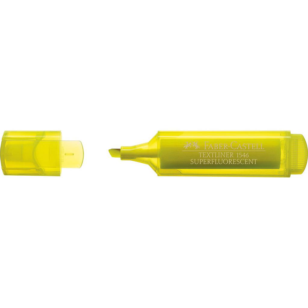 Surligneur Fluorescent Faber-Castell Textliner 1546 Jaune