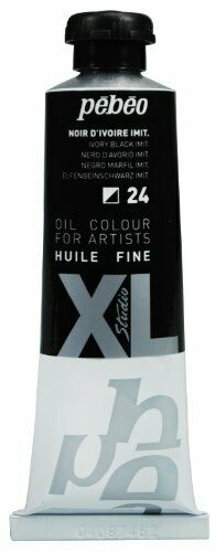Peinture à l'huile Pébéo XL Studio Noire d'ivoire 37ml