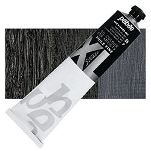 Peinture à l'huile Pébéo XL Studio  - 200ml - Noir d'ivoir
