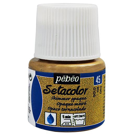 Peinture pour Tissus Pébéo Setacolor  Or Moiré