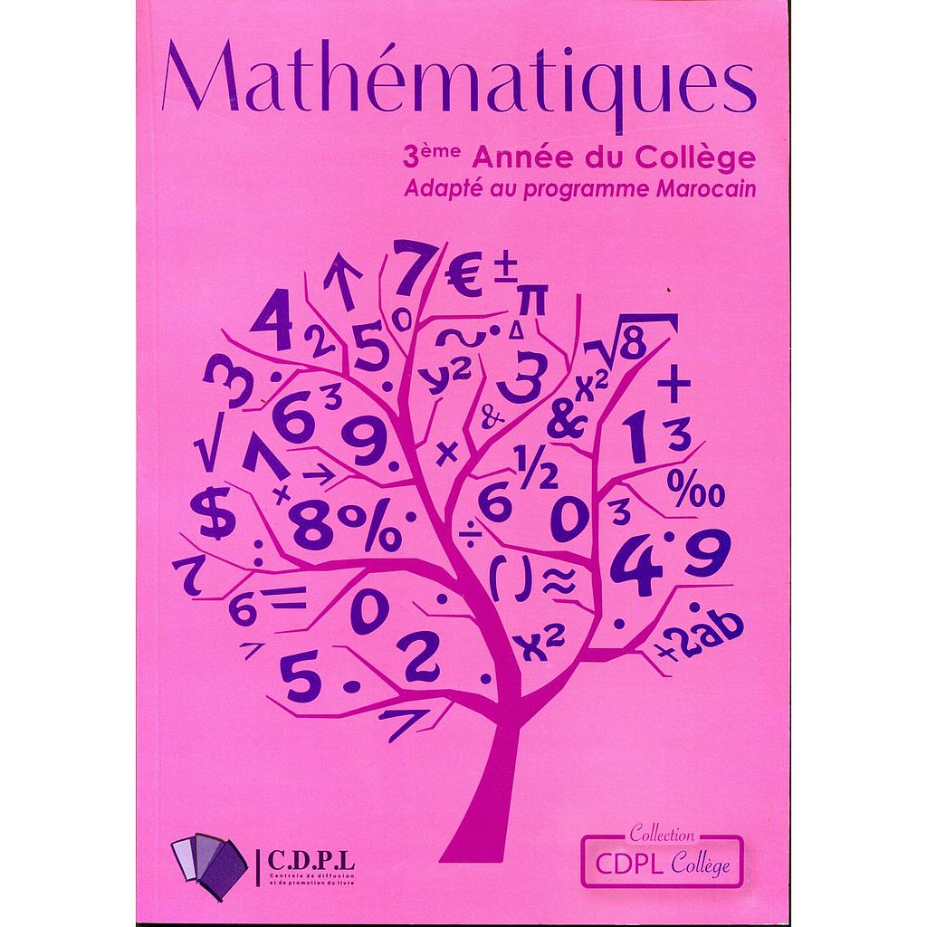 Mathématiques 3ème année du collège Fichier de l'élève adapté au programme Marocain