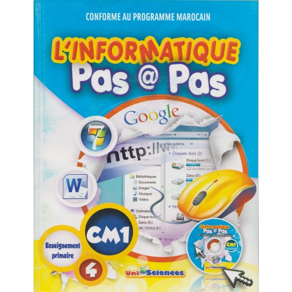 L'informatique pas @ pas CM1 Primaire