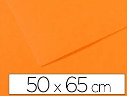 Papier à dessin Canson  - Saumon - 160g - 50 x 65 - Unité