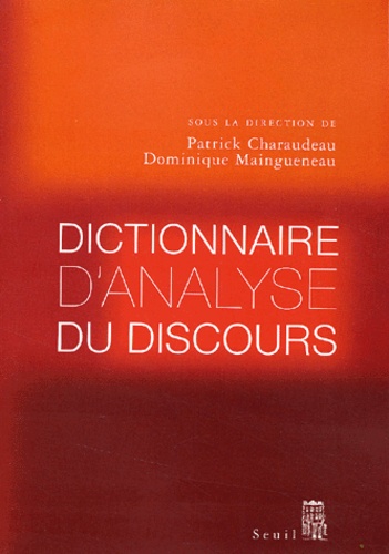 Dictionnaire d'analyse du discours