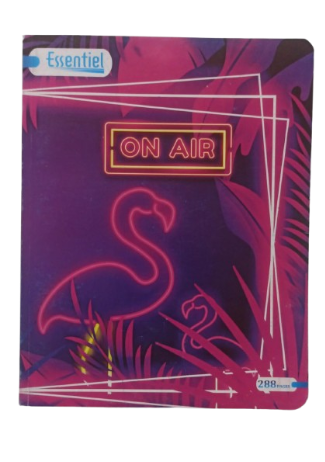 Cahier Simple Essentiel  - 17*22 - Broché - 288p - 60g - Séyès