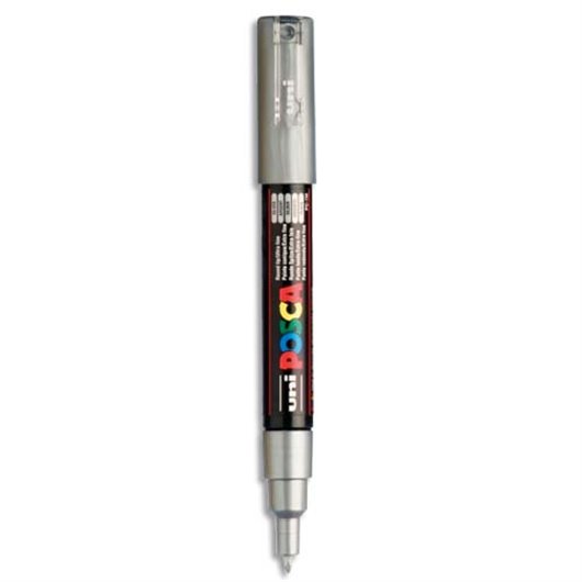 Marqueur Posca Pointe Extra fine Argent