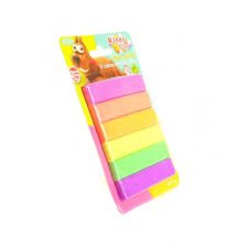 Pâte à modeler Kiddy clay  - 6 couleurs