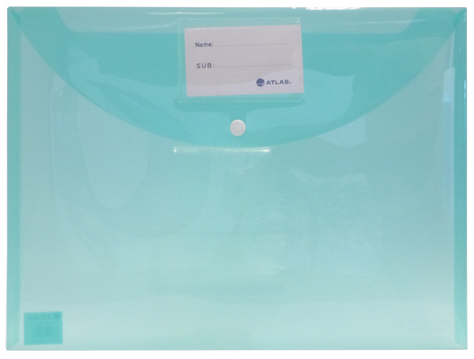 Enveloppe Plastique Vert