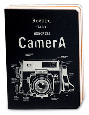 Carnet NoteLook A6 Retro Camera Uni