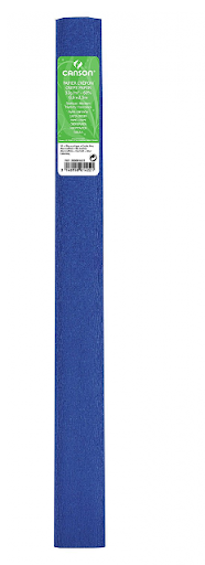 Papier crépon Bleu
